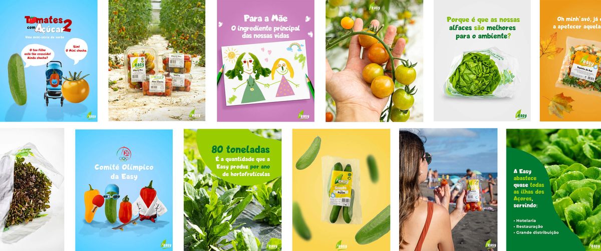 Easy Fruits and Salads, Redes sociais
